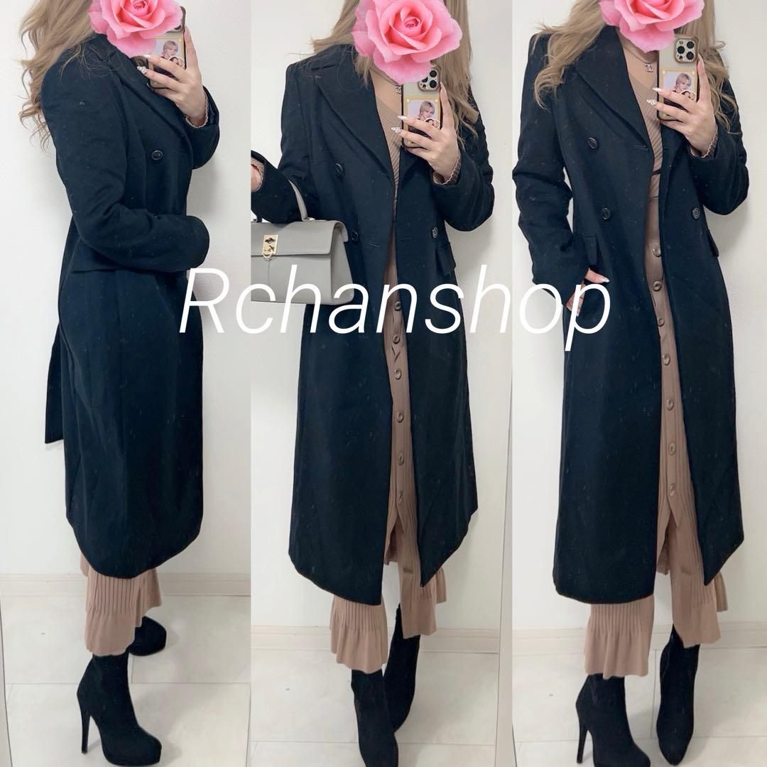 ♡美品♡MICHAEL KORS マイケルコース　カシミヤコート　ブラック