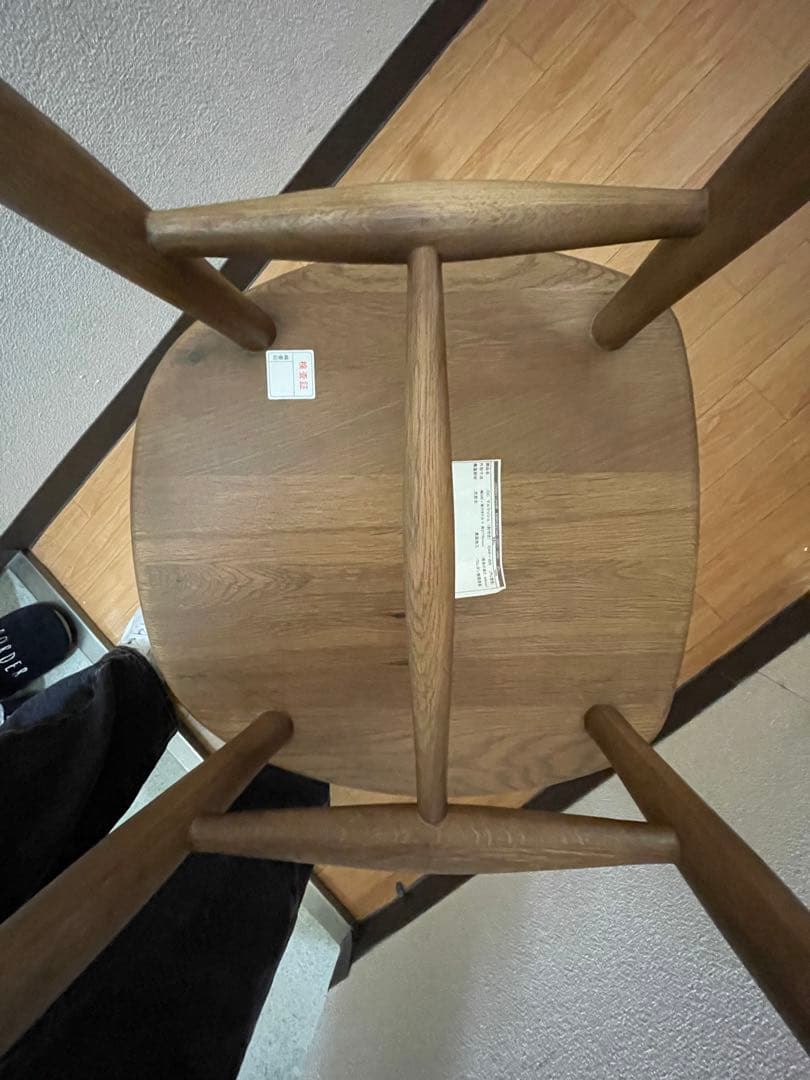 くろ★クラッシュゲート マルケッシュ ダイニングチェア①