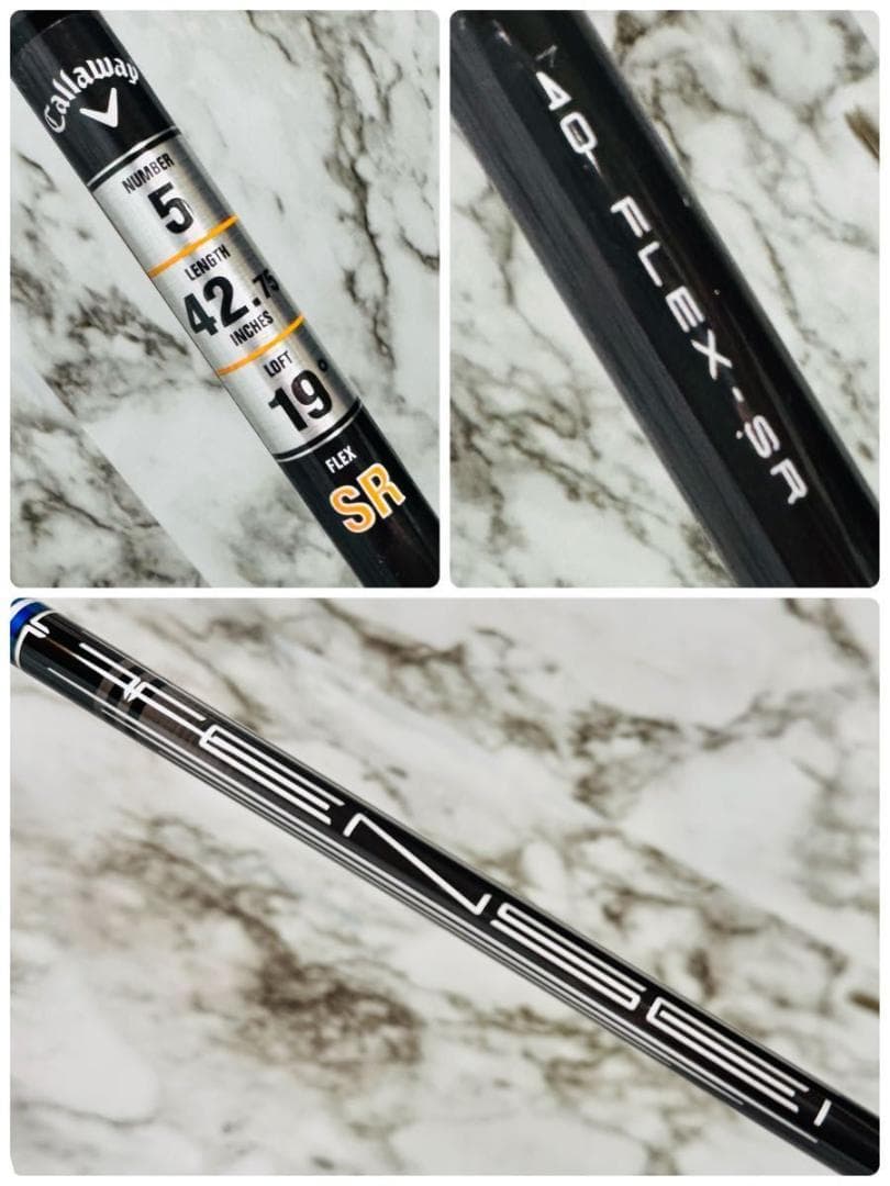 【美品】キャロウェイ Aiスモーク MF 5W フェアウェイウッド 19° SR