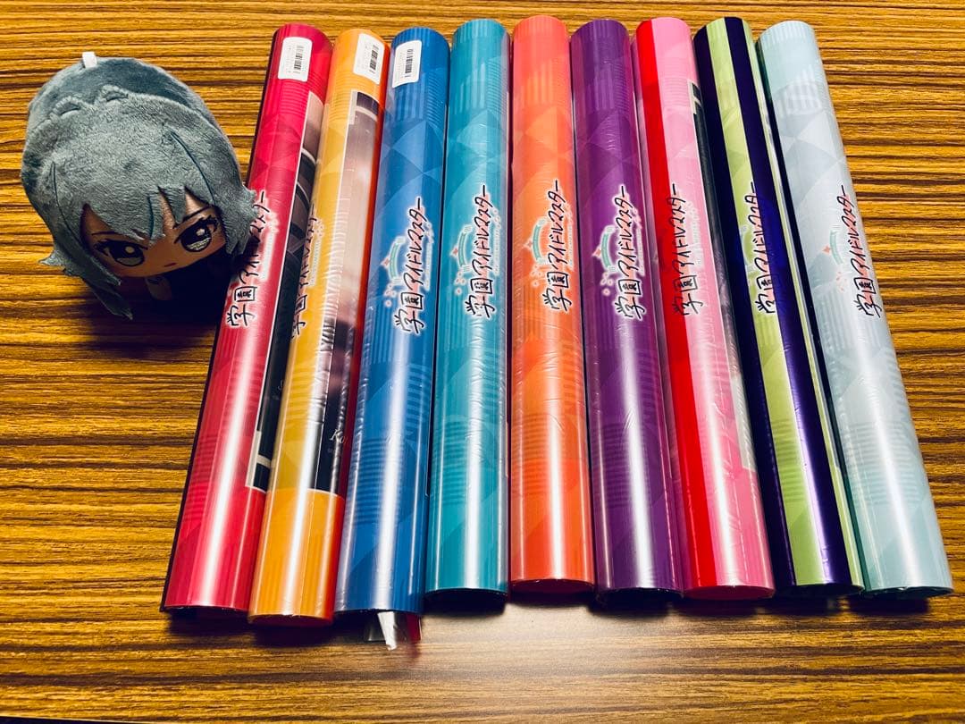 学園アイドルマスター2ndシングル　アニメイト特典A3クリアポスター全9種セット