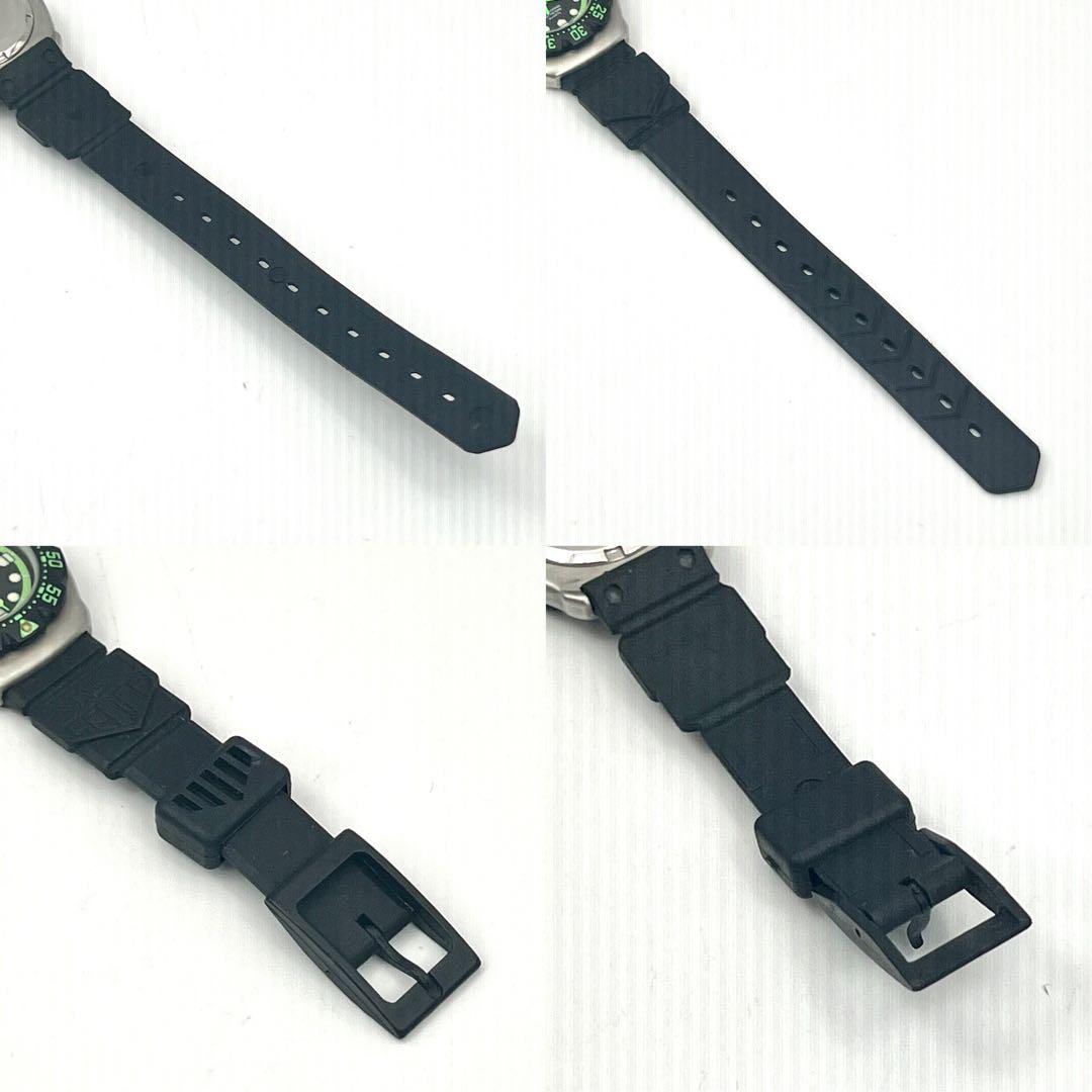 希少✨　タグホイヤー　ブラック文字盤　グリーン　フォーミュラ1 純正ベルト