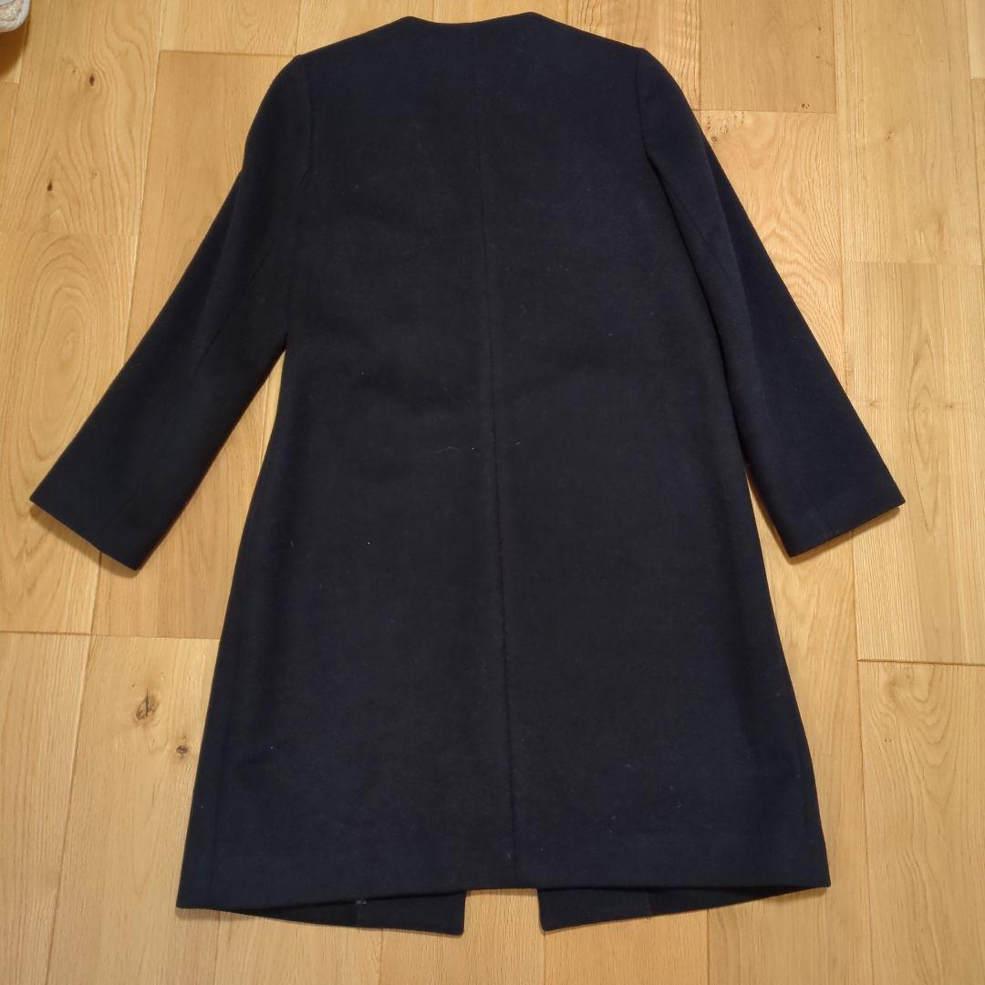 ANAYI ネイビー チェスターコート