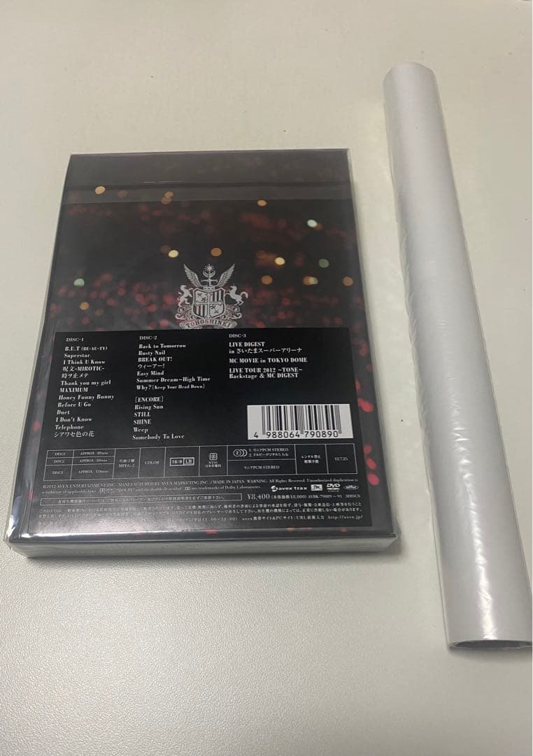 東方神起 TONE DVD 初回生産限定盤 2012