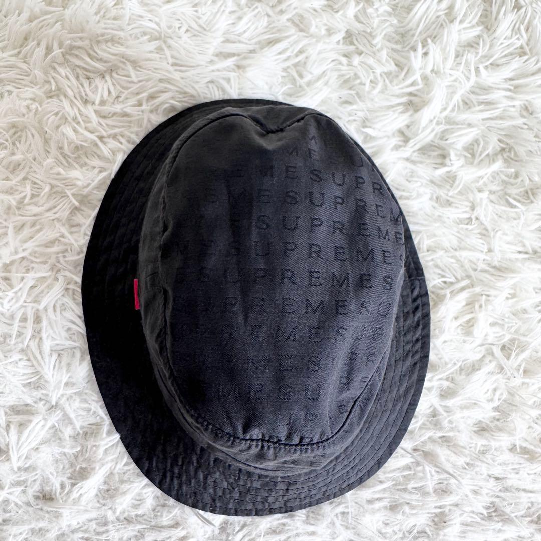 未使用級 アーカイブ 15SS supreme バケットハット ブラック M/L