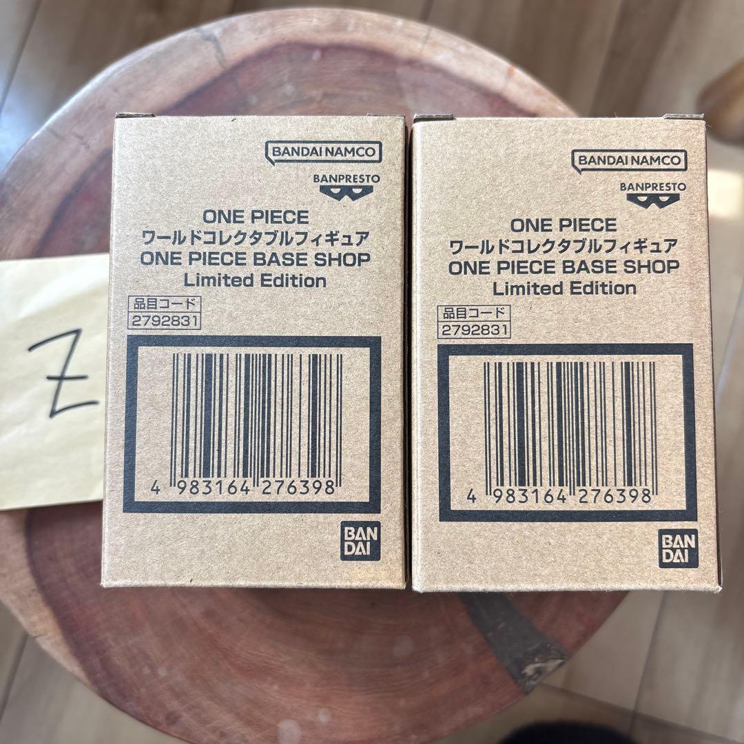 ワールドコレクタブルフィギュア ONE PIECE BASE SHOP ルフィ
