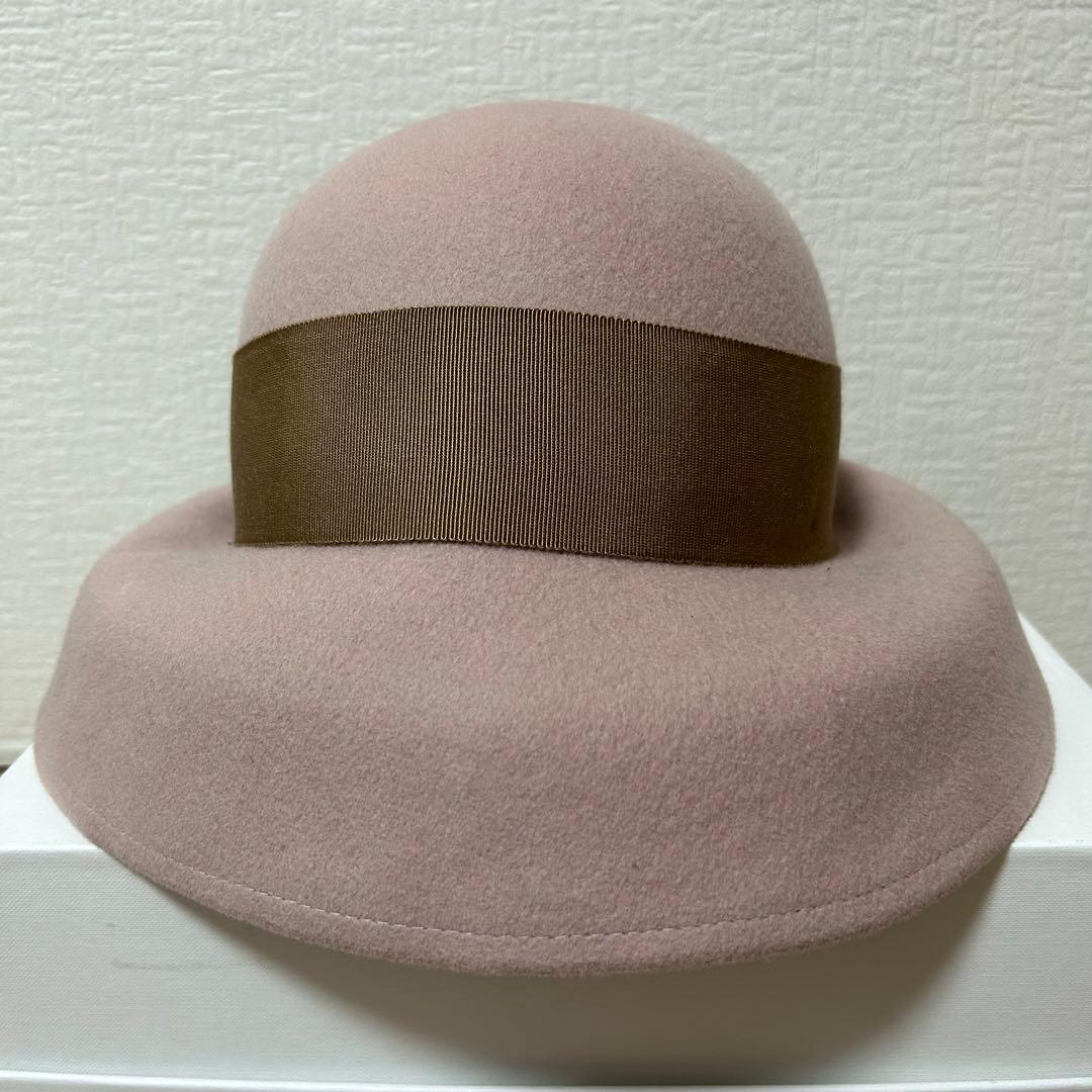 再値下げ‼️ CA4LA MOLLY ウールハット ピンク 定価¥21,450
