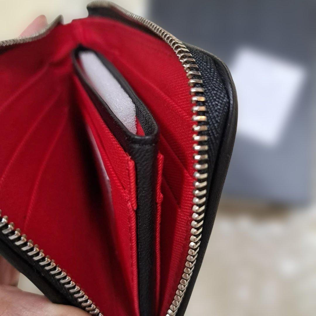 【kawa-kawa(カワカワ)】NO1421 meshL字mini折り財布