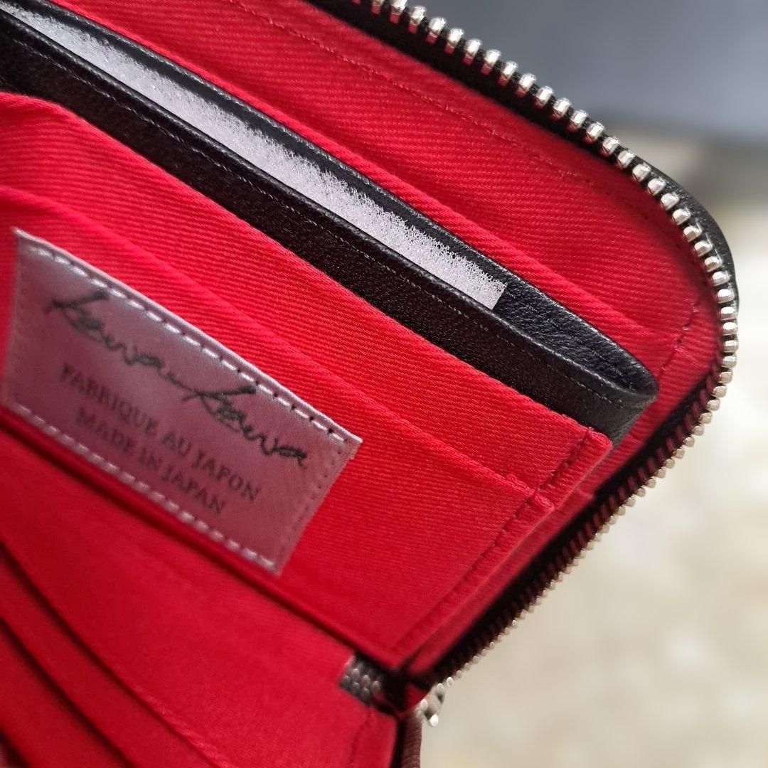 【kawa-kawa(カワカワ)】NO1421 meshL字mini折り財布