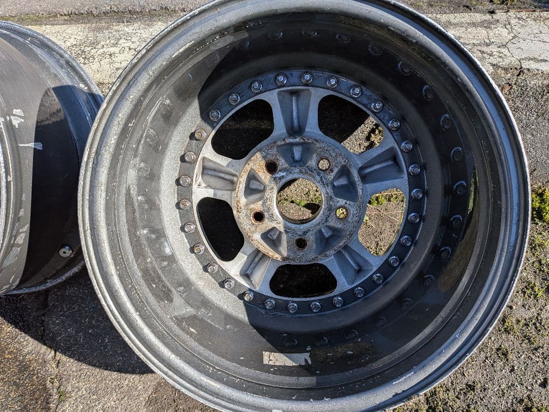 パナスポーツG7 2本 15インチ PCD114.3 ドリフト 希少サイズ