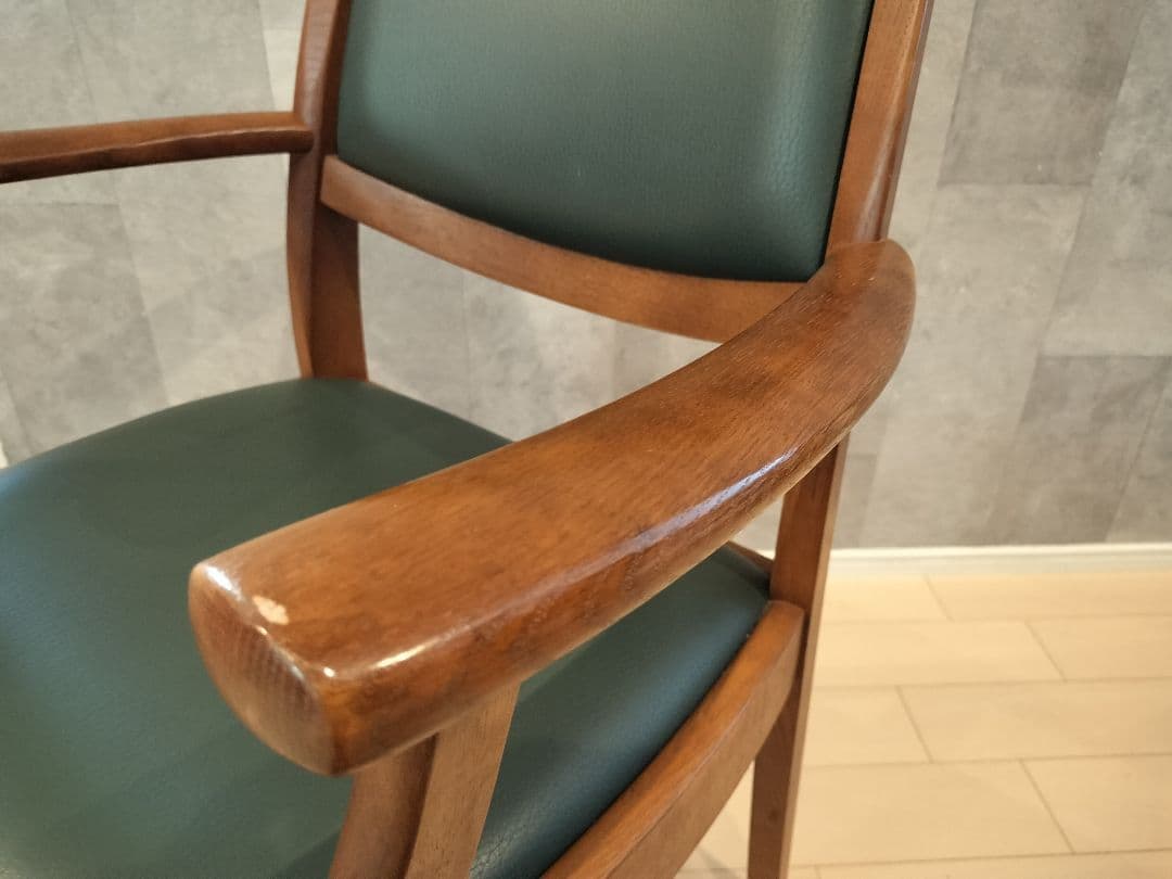 飛騨家具 シラカワ shirakawa アーム付きダイニングチェア 椅子