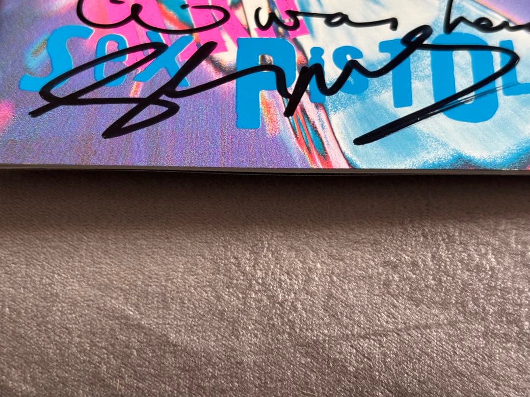 レア　Sex Pistols 直筆サインCD セックスピストルズ　パンクpunk