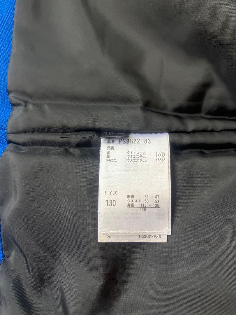 チ*イ様 phenix 子ども用スキーウェア 青/赤　130cm