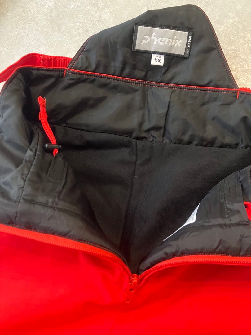 チ*イ様 phenix 子ども用スキーウェア 青/赤　130cm