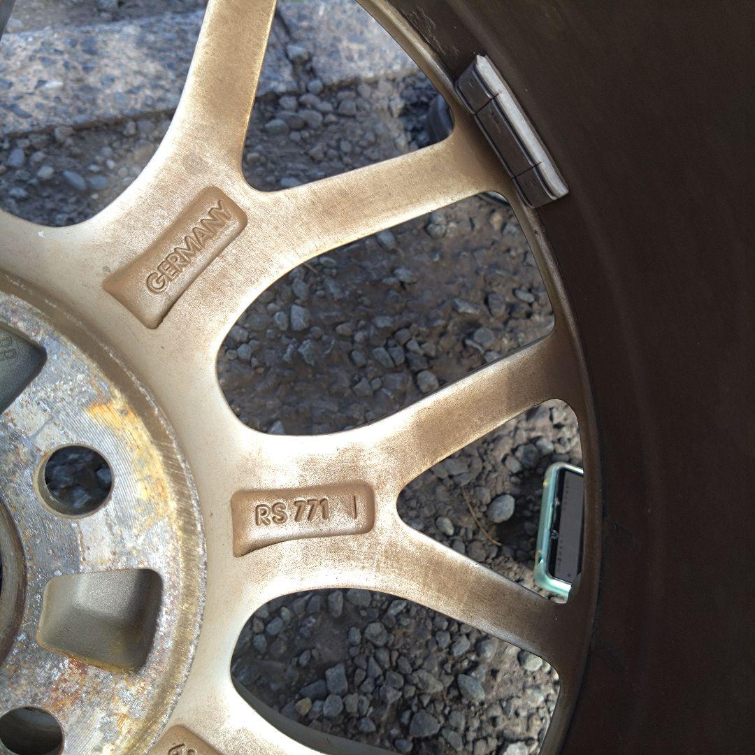 送料込 VW BBS 16インチ 4本ホイール＆タイヤセット PCD100 ポロ