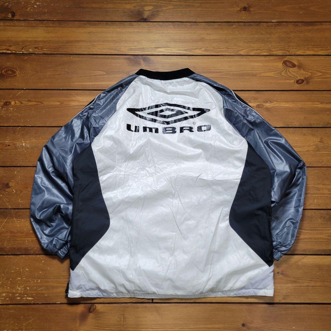 秘*ァ様 90s オールド アンブロ プルオーバー 中綿 ジャージ 上下 セット