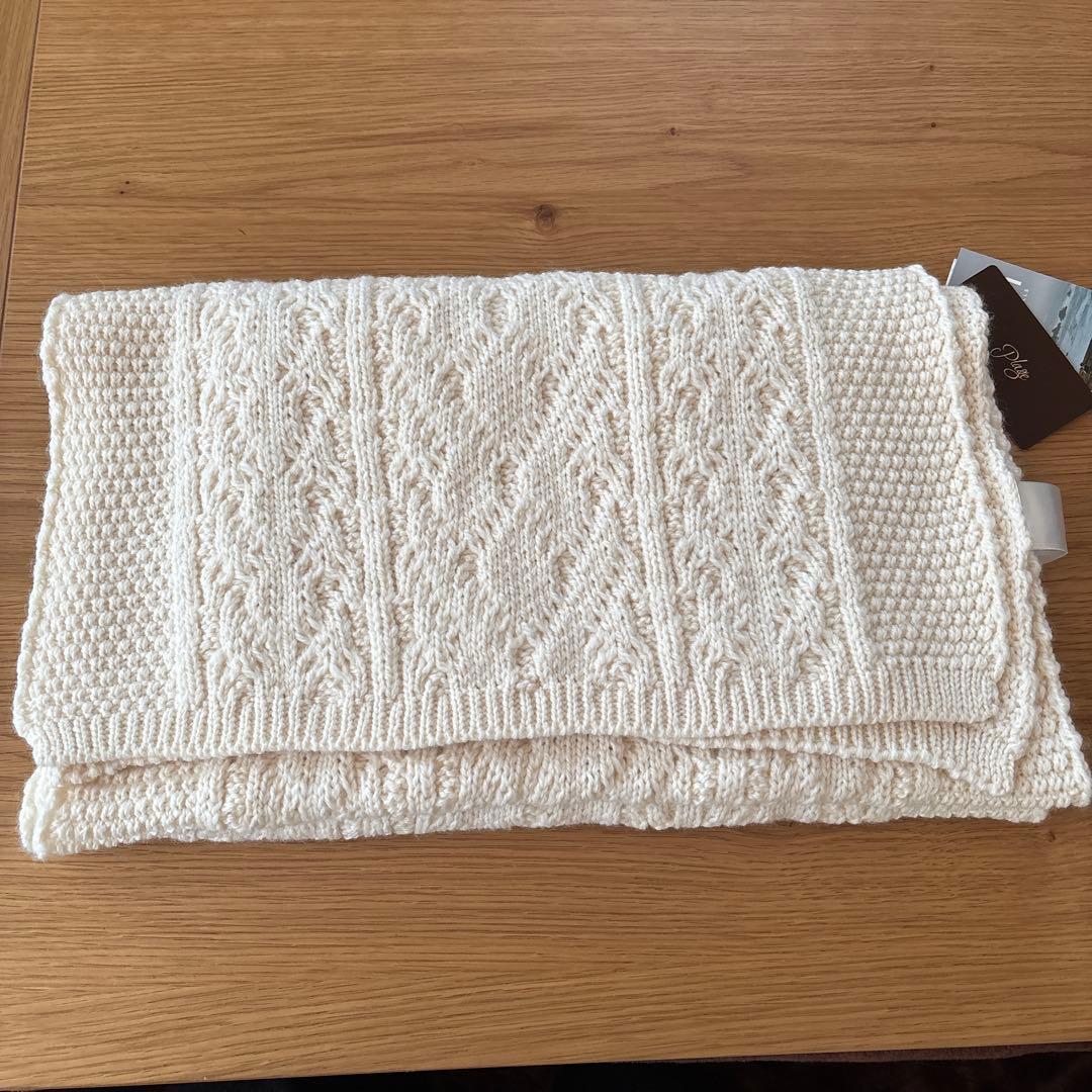 新品未使用タグ付き　Plage aran WOOLLEN MILLS