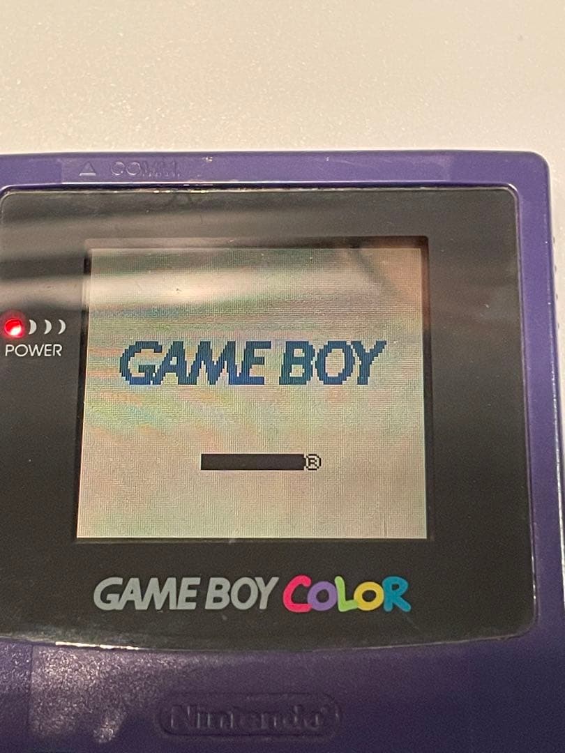 【動作確認済み】ゲームボーイカラー　パープル　ソフト12本セット