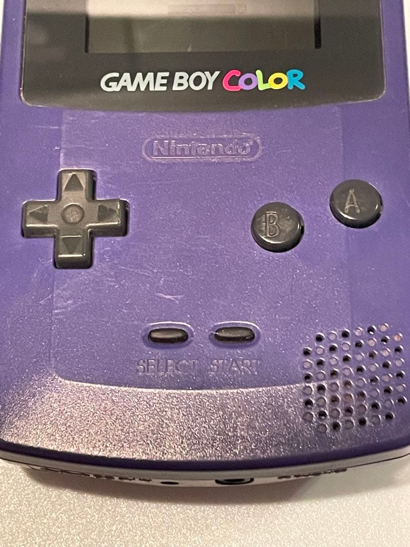 【動作確認済み】ゲームボーイカラー　パープル　ソフト12本セット