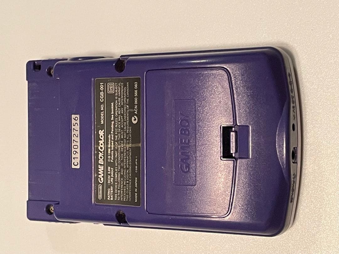 【動作確認済み】ゲームボーイカラー　パープル　ソフト12本セット