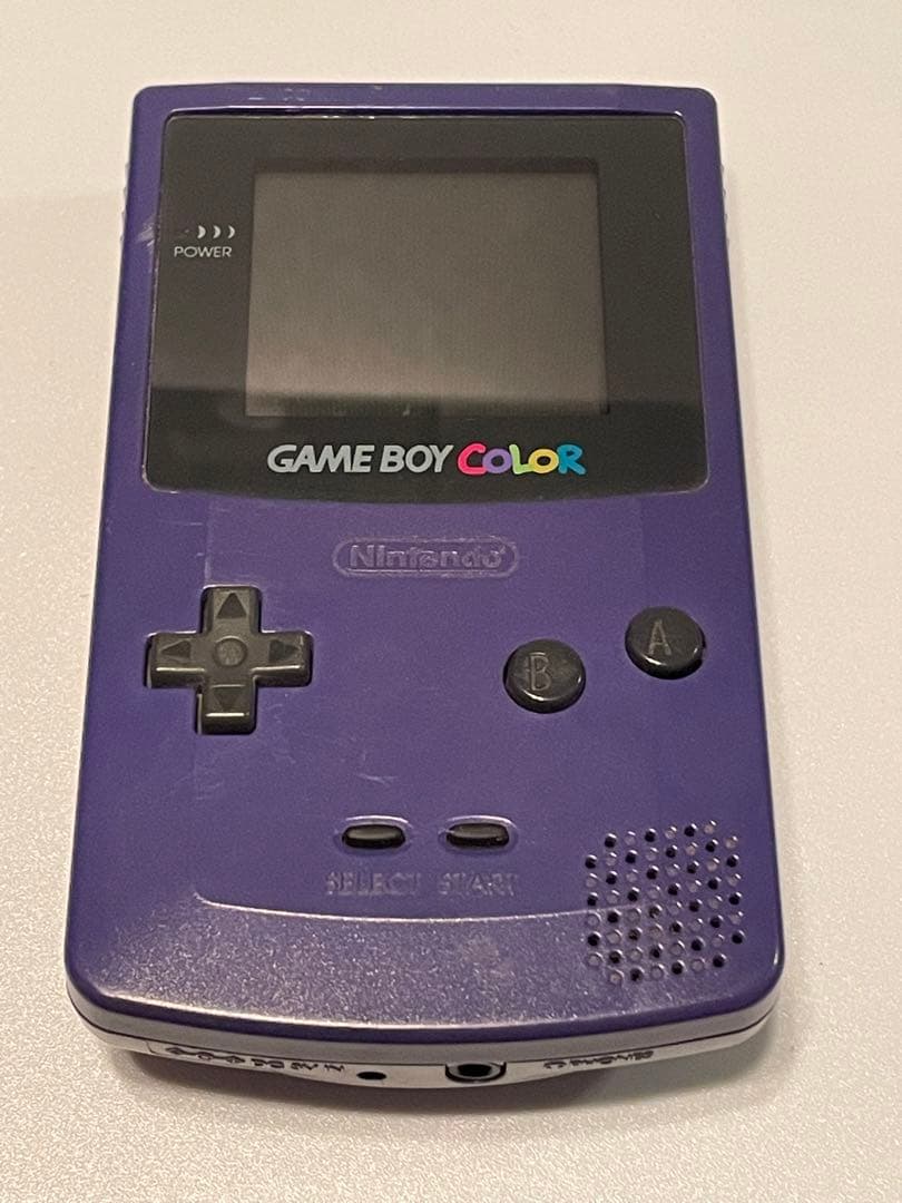 【動作確認済み】ゲームボーイカラー　パープル　ソフト12本セット