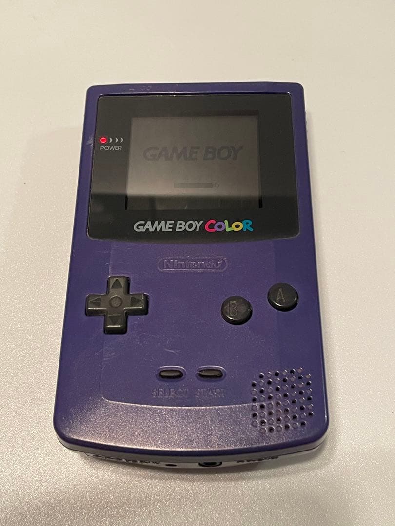 【動作確認済み】ゲームボーイカラー　パープル　ソフト12本セット