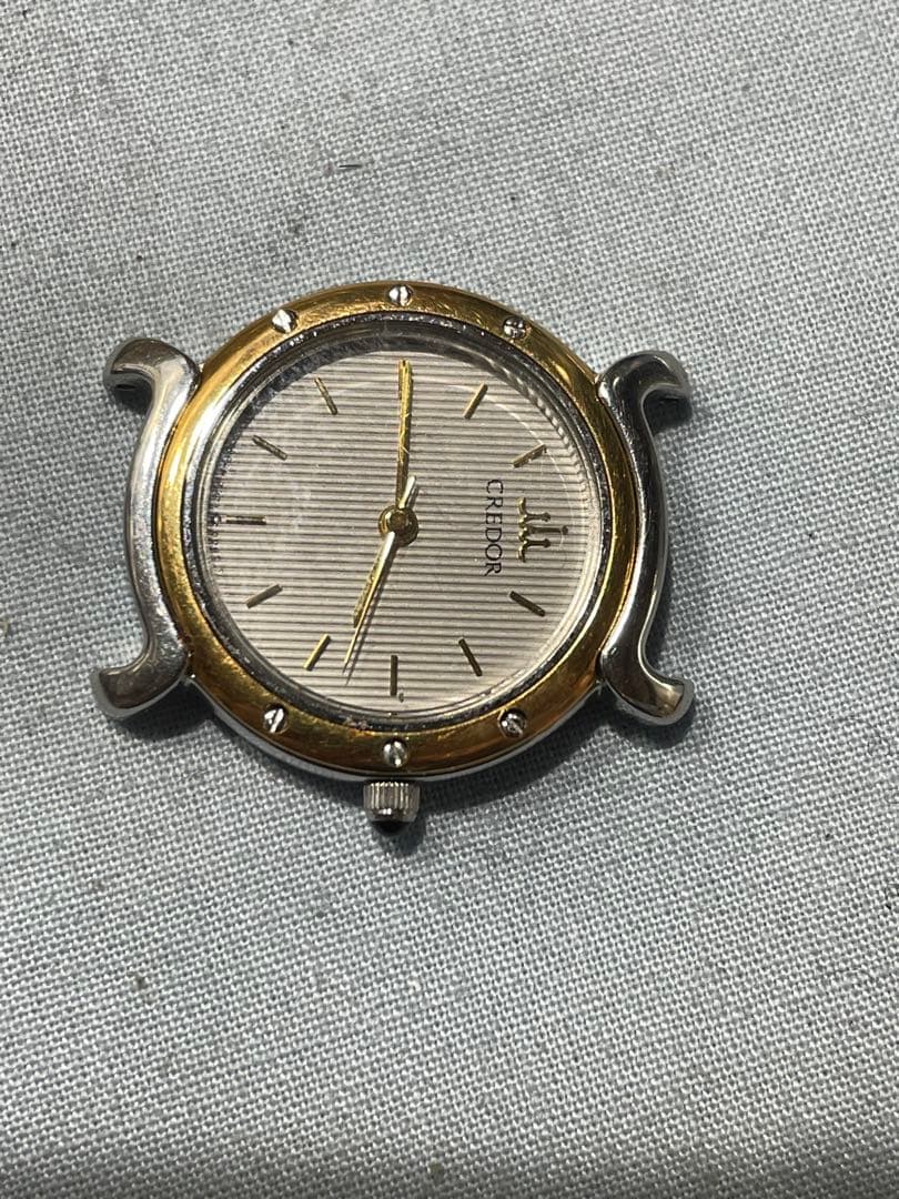 セイコー クレドール 18KTベゼルジャンク未確認