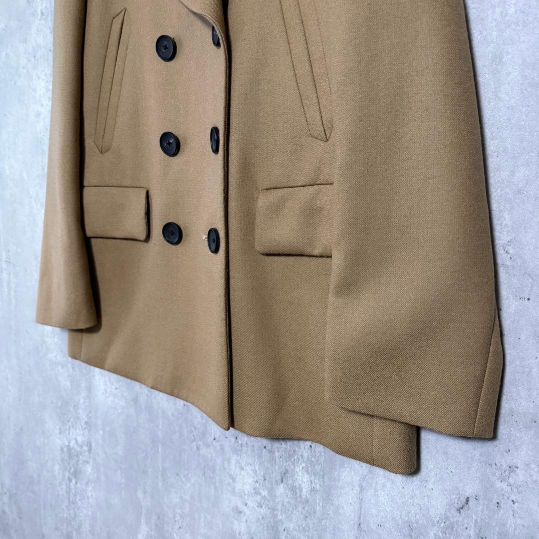美品✨PS ポールスミス ダブルブレスト ウールPコート キャメル 42 ドット