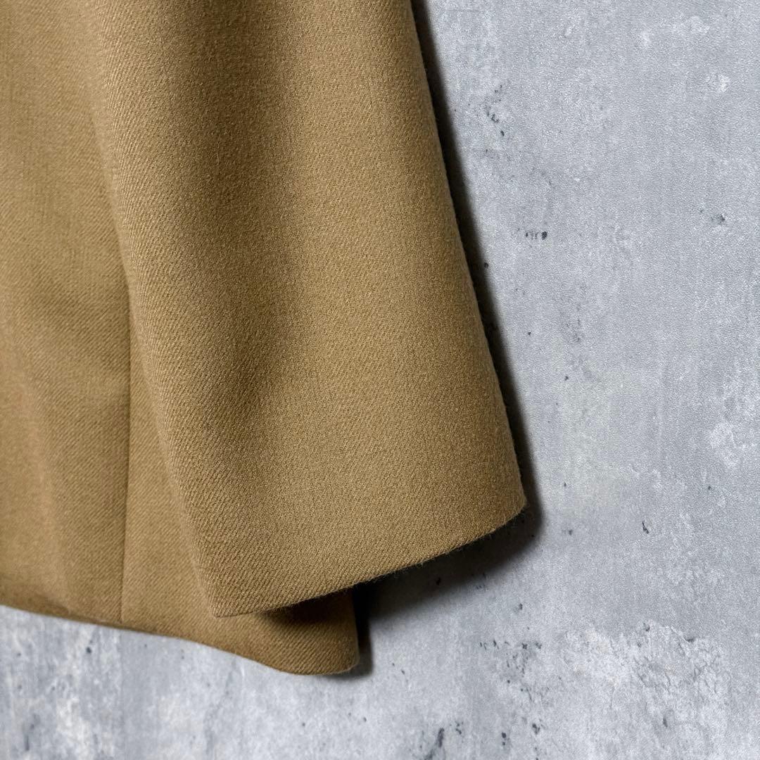 美品✨PS ポールスミス ダブルブレスト ウールPコート キャメル 42 ドット