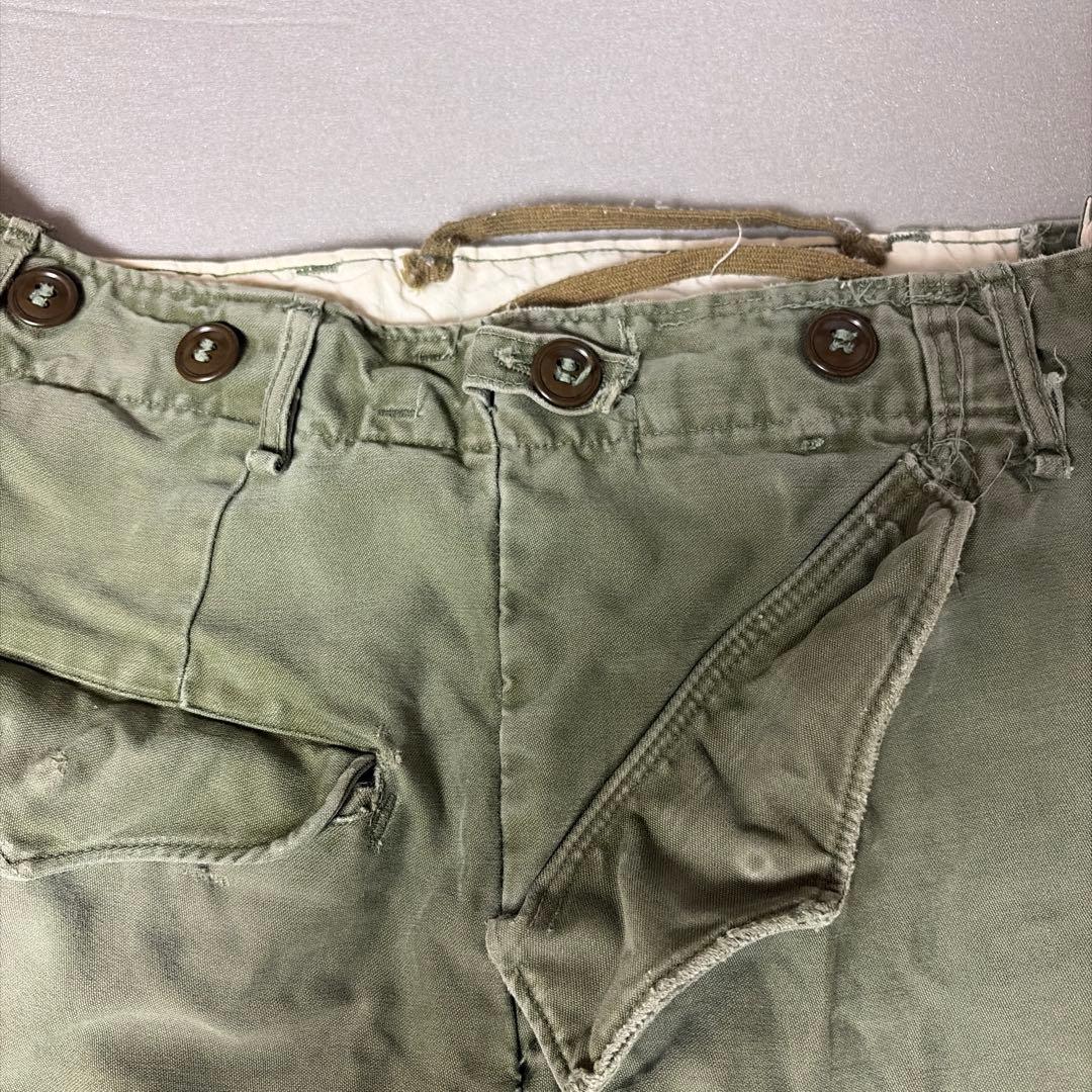 [米軍実物] Mサイズ 50s USMC M-51 パンツ ビンテージ