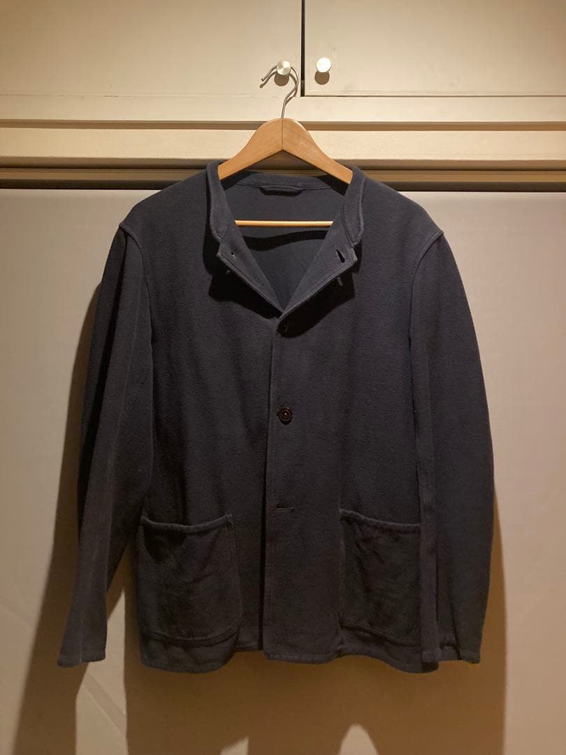 COMOLI コモリ　インレイツイルスタンドカラージャケット　size 2