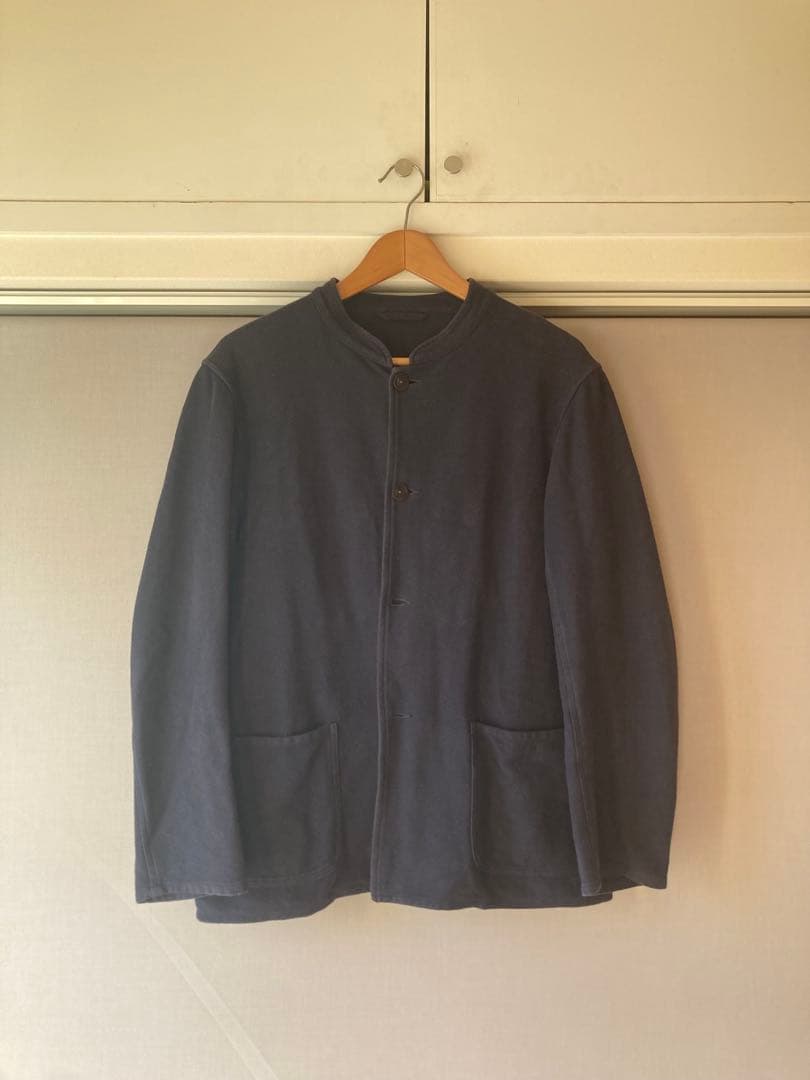 COMOLI コモリ　インレイツイルスタンドカラージャケット　size 2