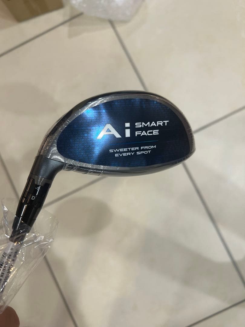 新品未使用！キャロウェイ　パラダイム Ai スモーク MAX Dドライバー　SR