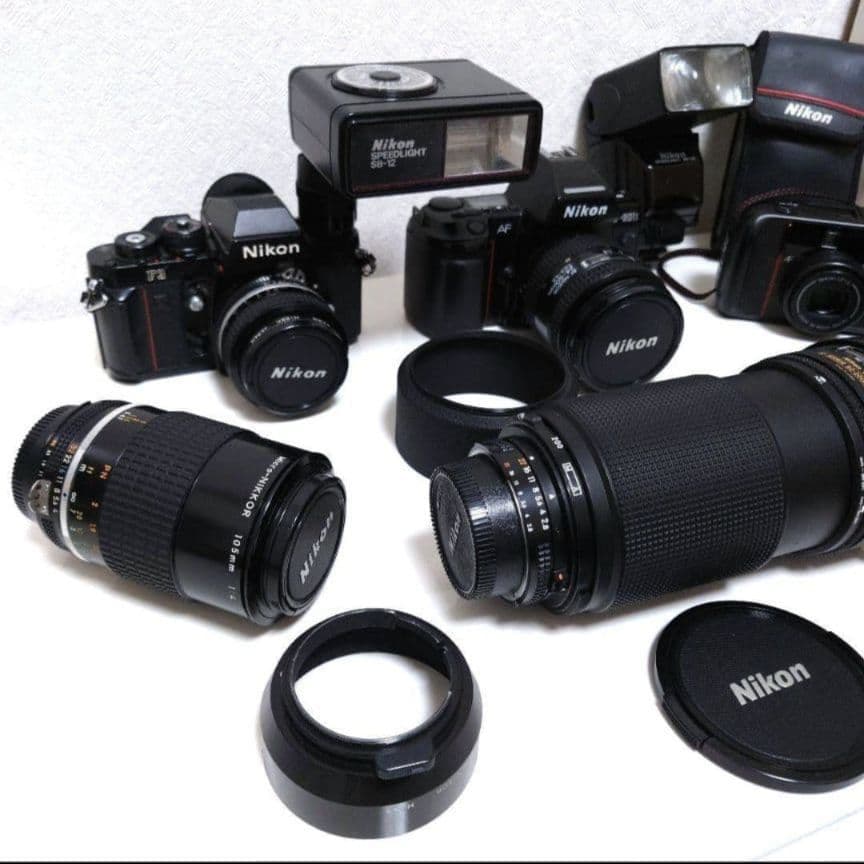 ®*︎様 昭和レトロ　一眼レフカメラ&レンズ&ストロボまとめ売り
