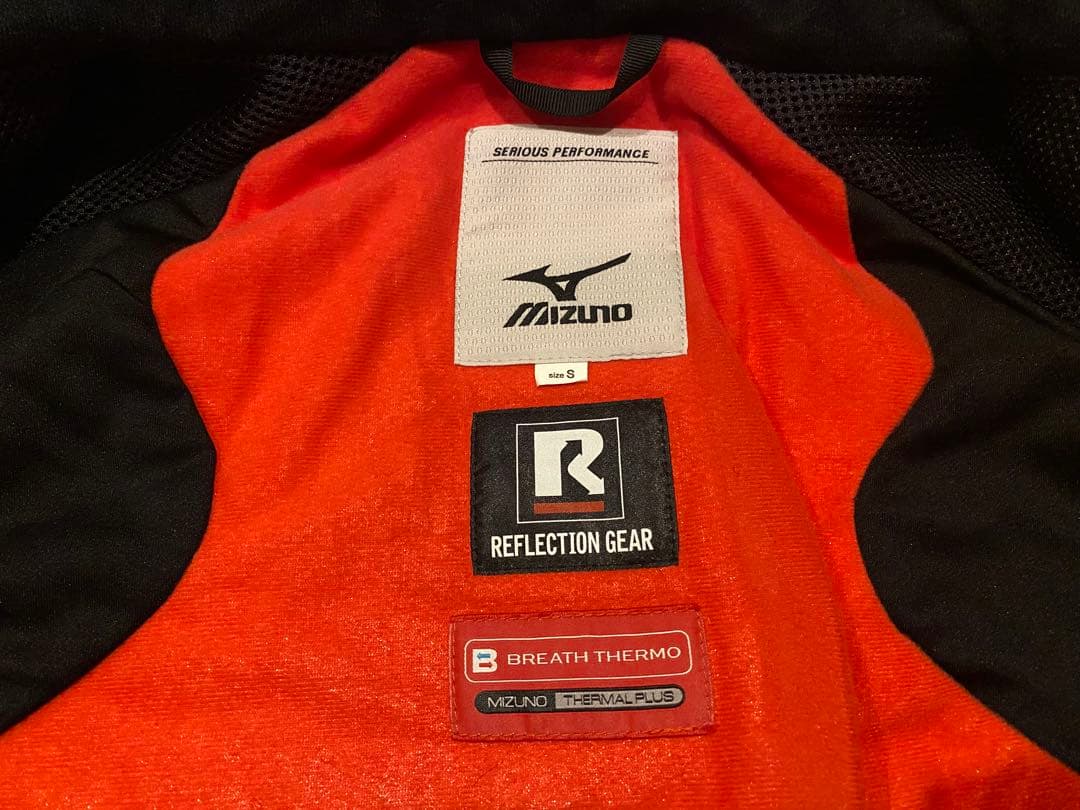 【美品】MIZUNO 花柄　スキーウェア スノーボードウェア　S ブレスサーモ