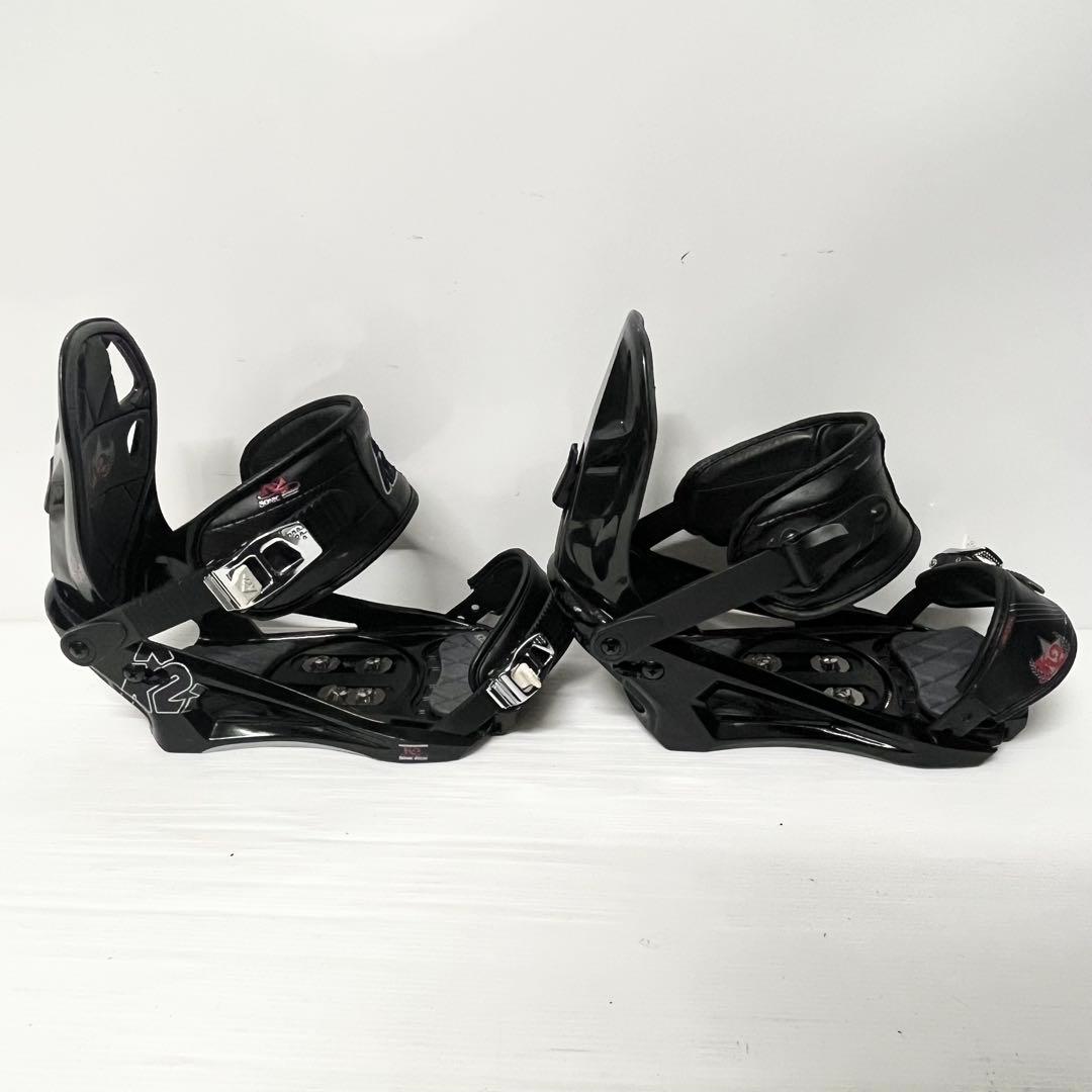 SALOMON MOSS REAL555 スノボセット　スノーボード モス　K2