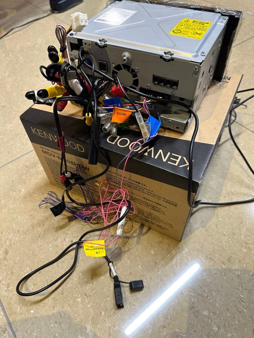 KENWOOD ケンウッド 彩速ナビ 7V型/ワイドナビ MDV-M808HDW