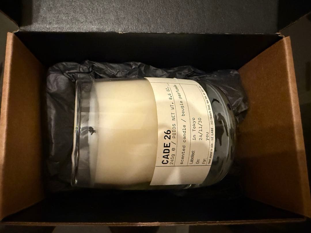 キャンドル LE LABO CADE 26 245g