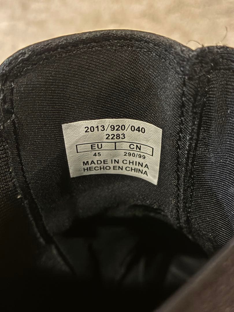 美品ZARA vibramソール サイドゴアブーツ ブラック 黒 29 厚底