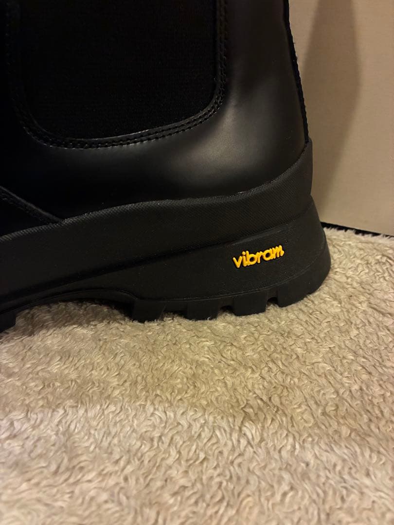美品ZARA vibramソール サイドゴアブーツ ブラック 黒 29 厚底