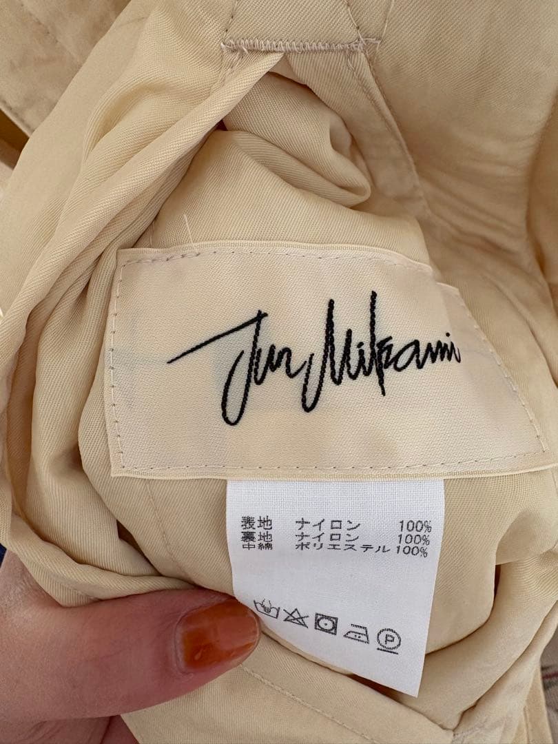 junmikami スリーパーコート　ベージュ