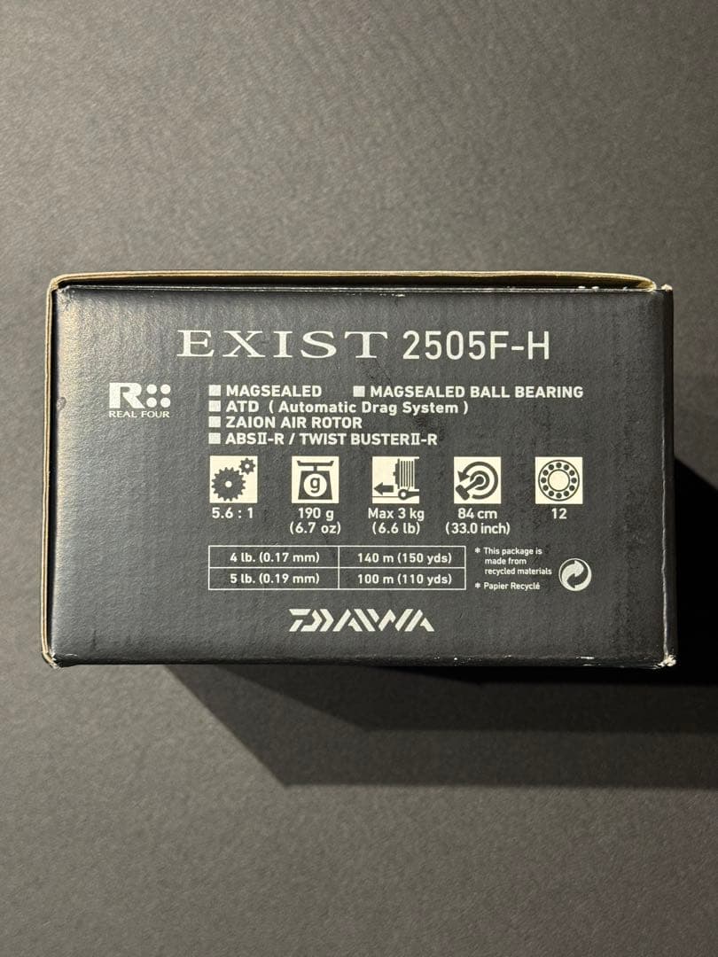 15 EXIST 2505F-H DAIWA ダイワ　イグジスト