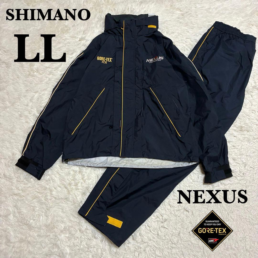 【極美品】SHIMANO NEXUS フィッシングジャケット ゴアテックス LL