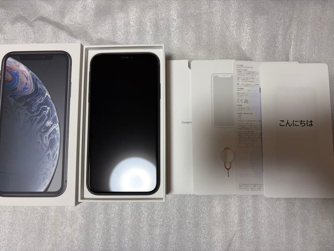 iPhone XR 128GB ブラック SIMフリー