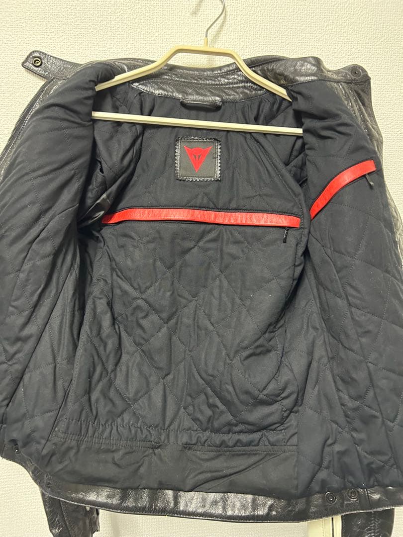 DAINESE レザージャケットトリコロール