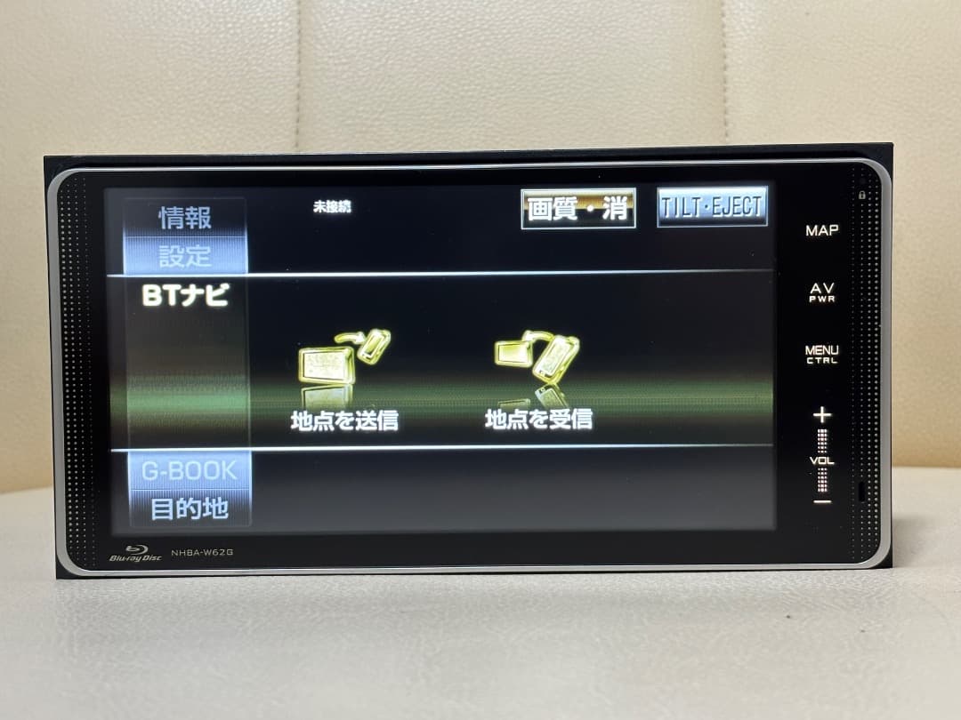 トヨタ NHBA-W62G ブルーレイディスク地図データ 2012