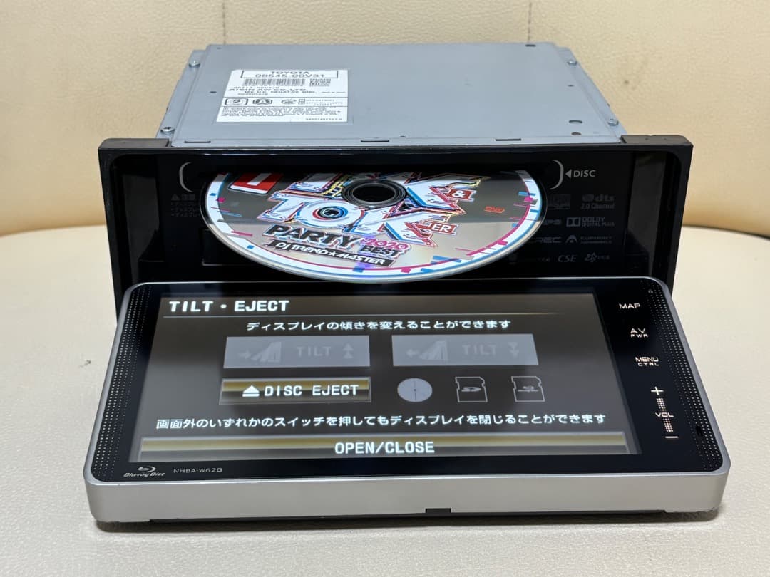 トヨタ NHBA-W62G ブルーレイディスク地図データ 2012