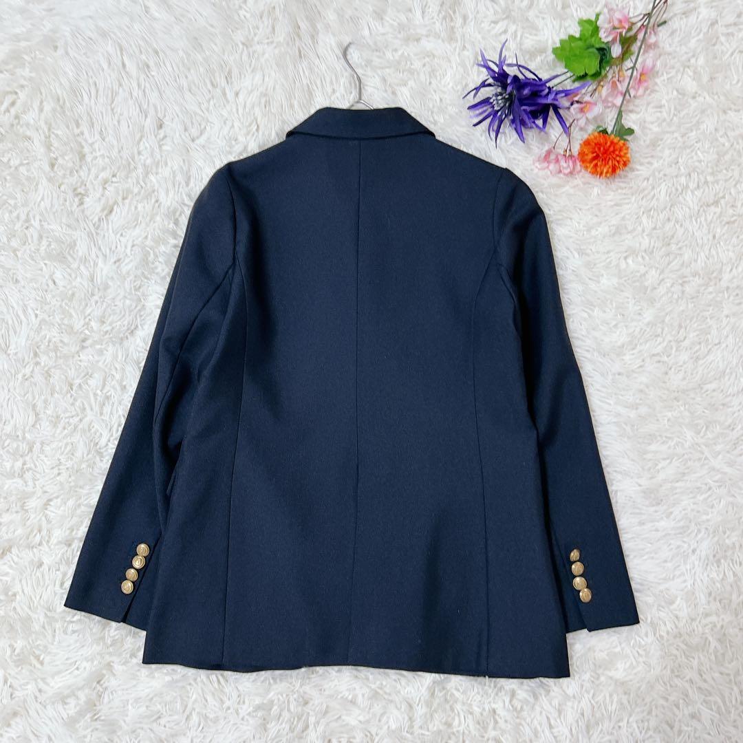 未使用級✨ ジャーナルスタンダードレリューム 紺ブレ ダブルブレスト 金ボタン