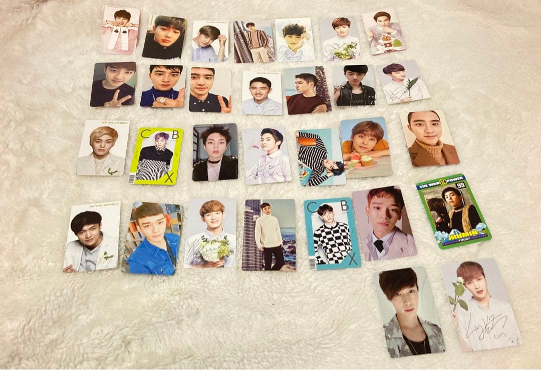 EXO スホ　D.O  シウミン　チェン　レイ　トレカ