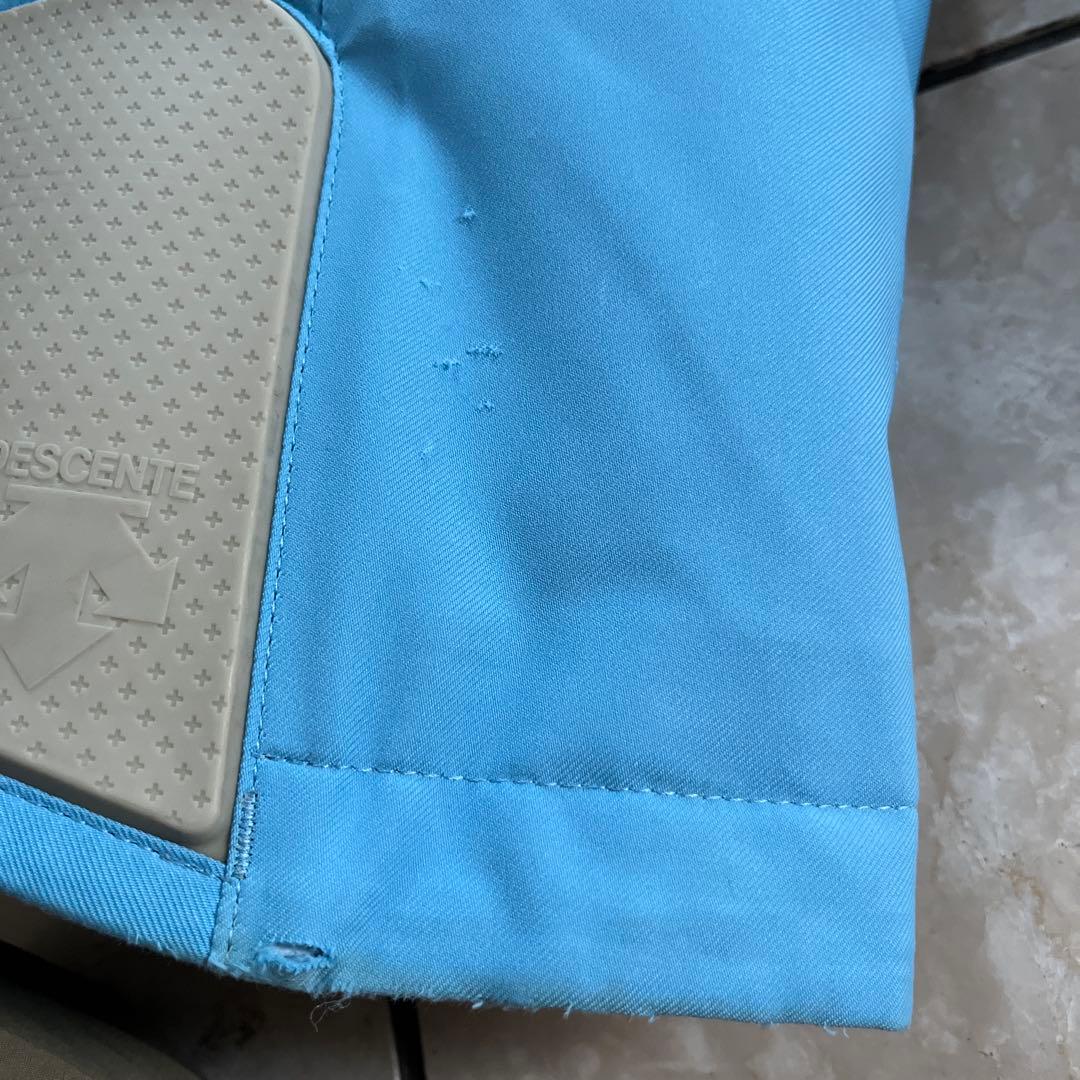 DESCENTE スキーウェアセット 赤/青ユニセックスssサイズ