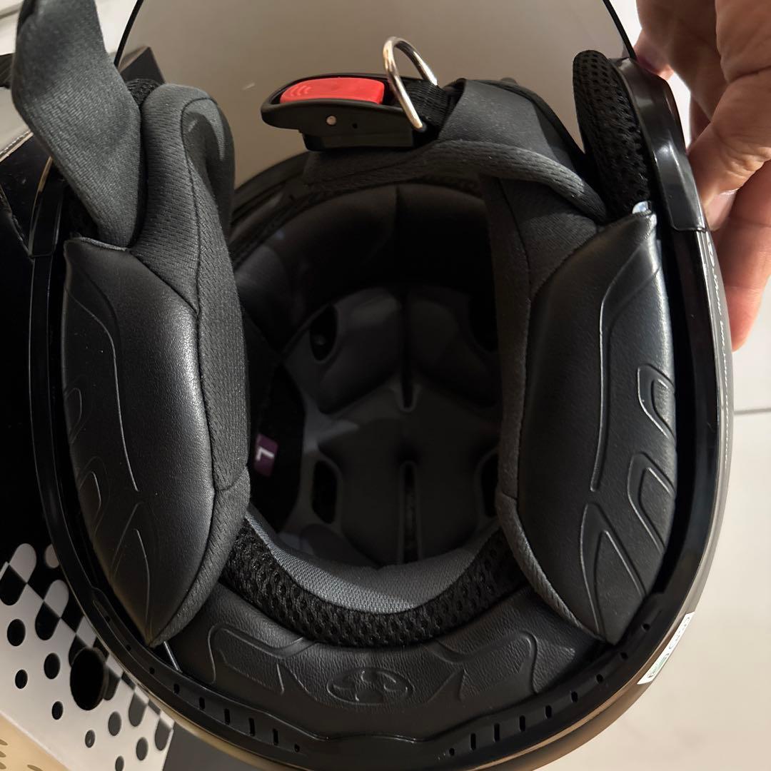 超美品　カブト　kabuto AVAND-2 サイズL スモークシールド付き